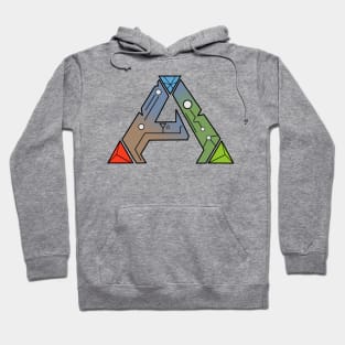 Ark Survival Evolved Cartoon Logo Hoodie